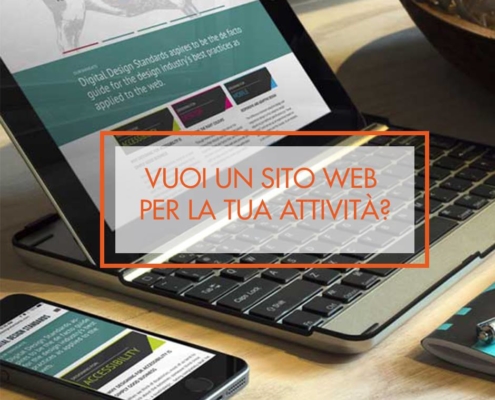 Vuoi un sito web per la tua attività?